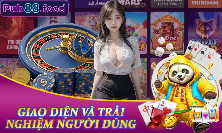 Giao diện và trải nghiệm người dùng tại PUB88