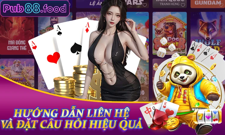 Hướng dẫn liên hệ và đặt câu hỏi hiệu quả tại PUB88