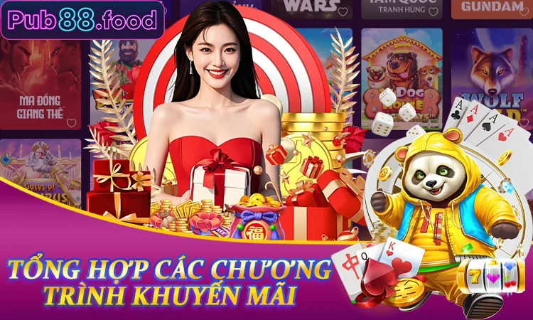 Tổng hợp các chương trình khuyến mãi PUB88 hấp dẫn nhất hiện nay