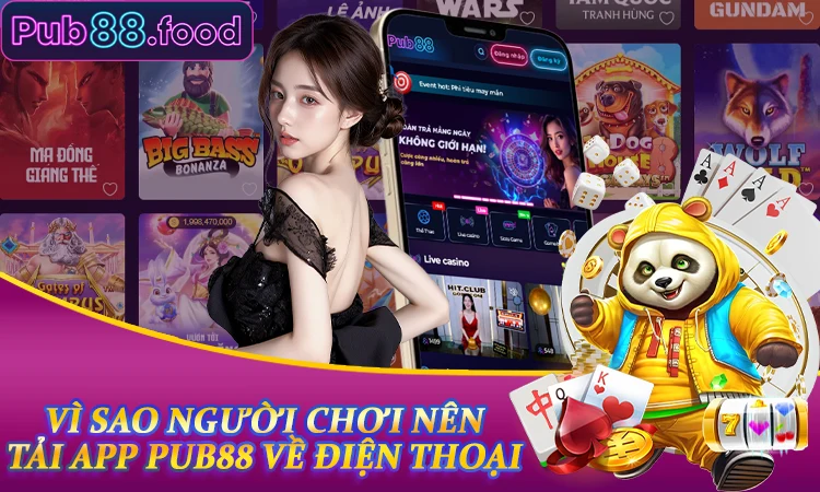 Vì sao người chơi nên tải app PUB88 về điện thoại